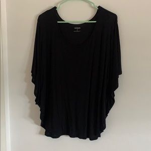 Express Black Tunic Blouse
